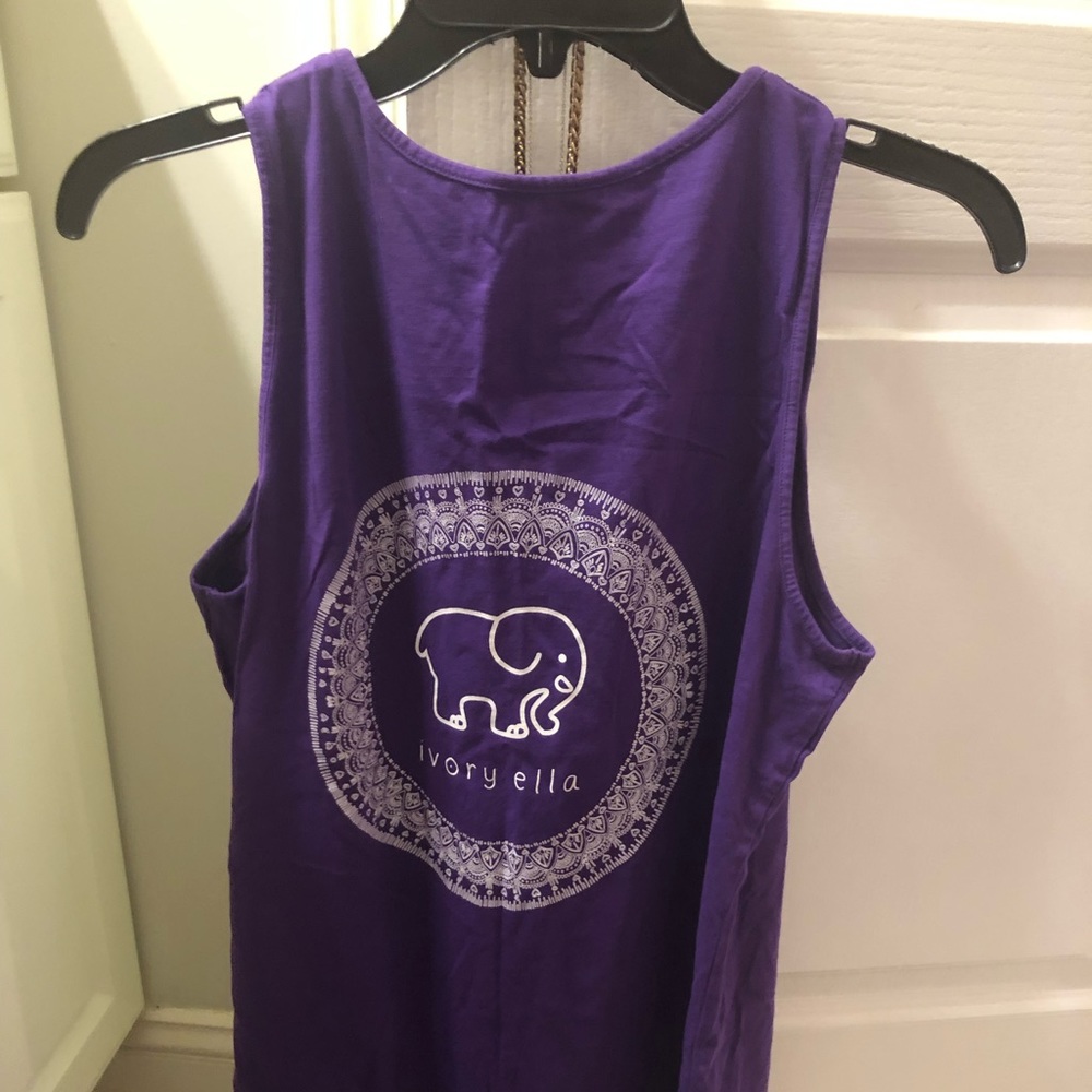 Purple tank! Ivory Ella Mandala ❤️